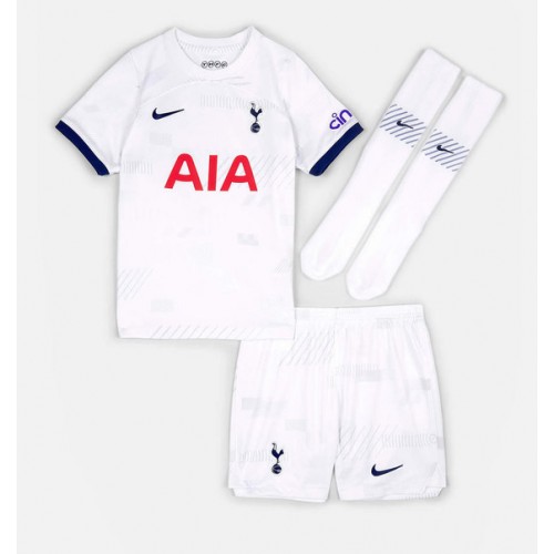 Dětský Fotbalový dres Tottenham Hotspur 2023-24 Domácí Krátký Rukáv (+ trenýrky)